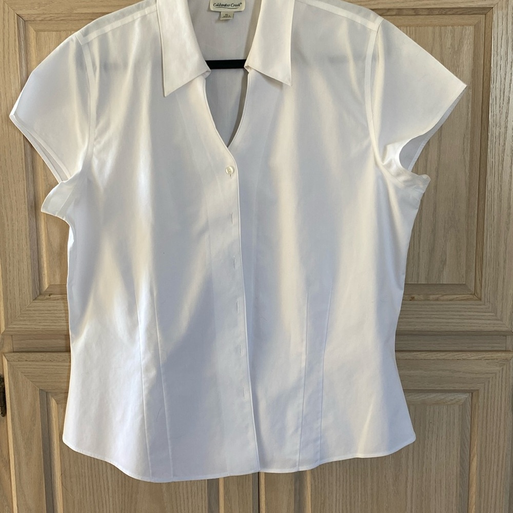 Coldwater Creek cotton blouse